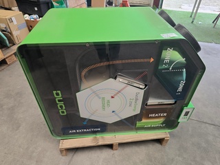 Mechanische ventelatie unit showmodel Duco, demo